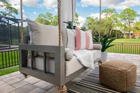 Sunbrella Swing Bed Cushion Bundle - Crib Size