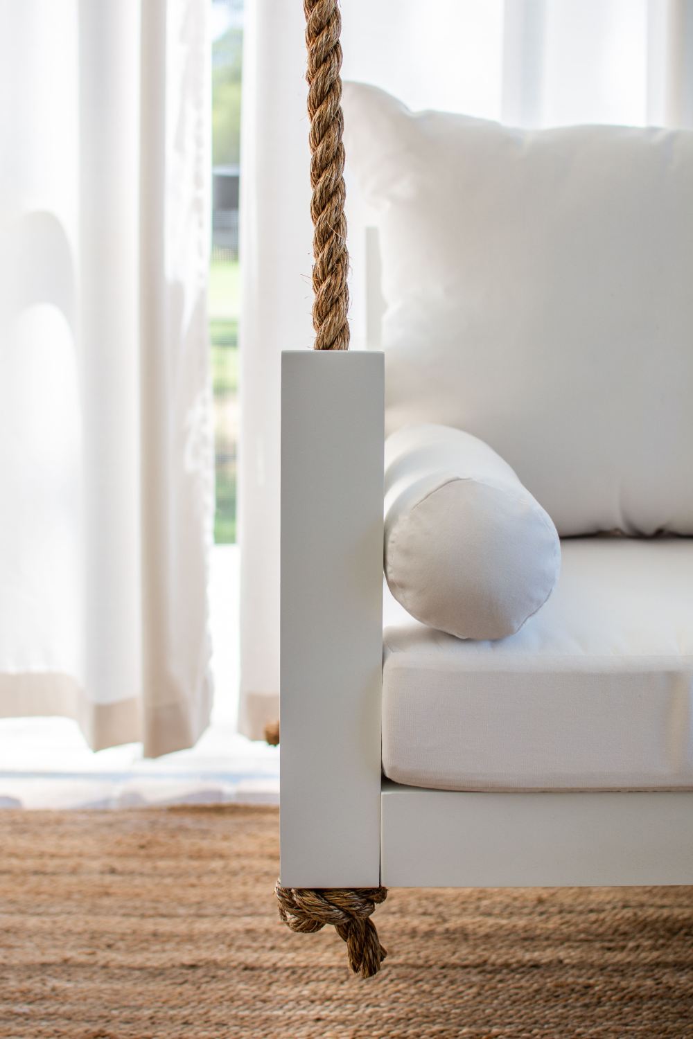 The Connie Swing Bed - Crib Size — hanging kit with rope