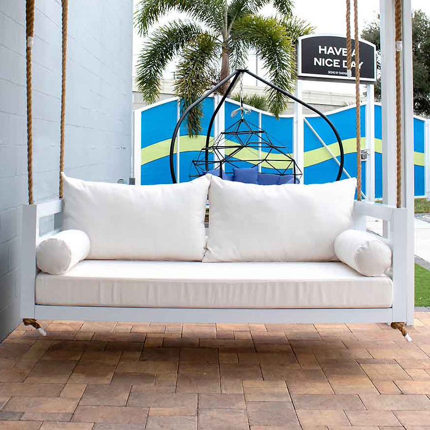 Sunbrella Swing Bed Cushion Bundle - Twin Size